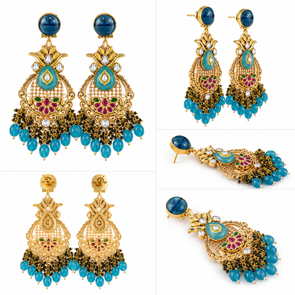 Ocean Bloom Earrings (55652)