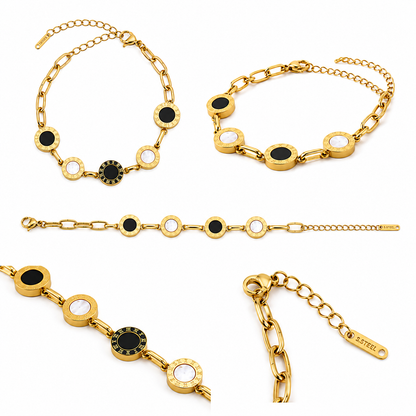 Black & Pearl Symphony Bracelet (52193)