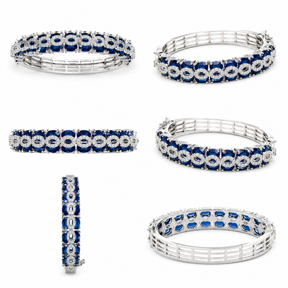 Royal Blue Halo Bracelet (54979)