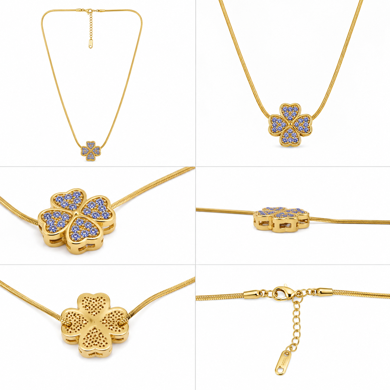 Lavender Clover Pendant (51867)