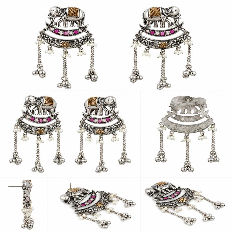 Gajraaj Heritage Earrings(53709)