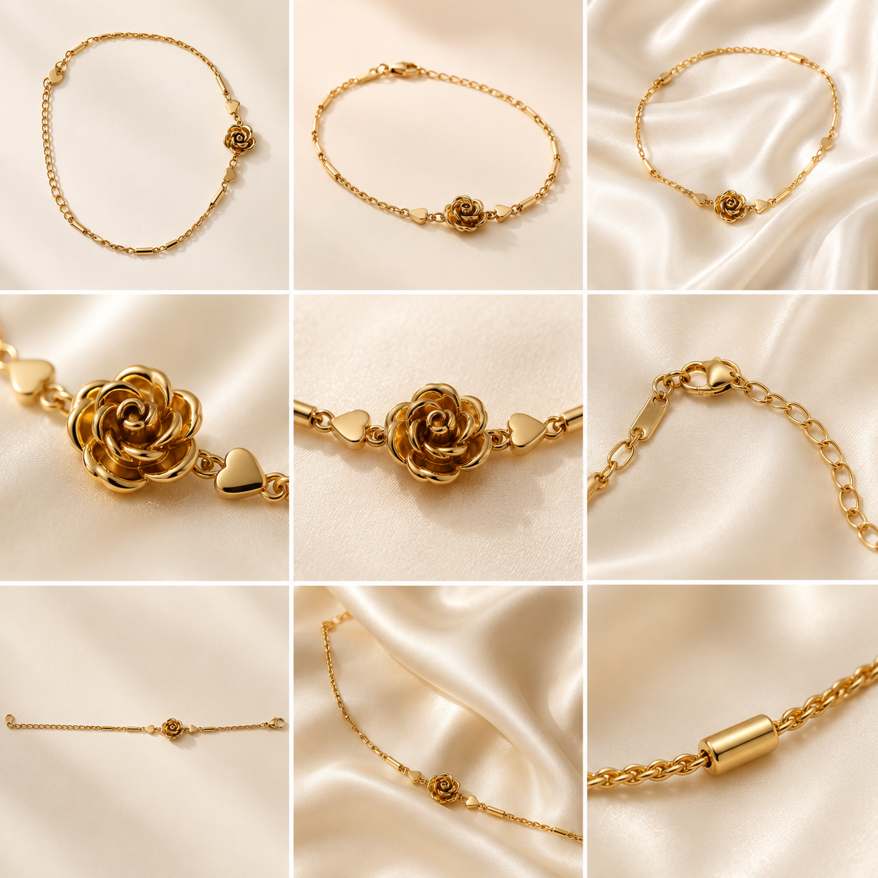 Golden Rose Whisper Bracelet (52397)