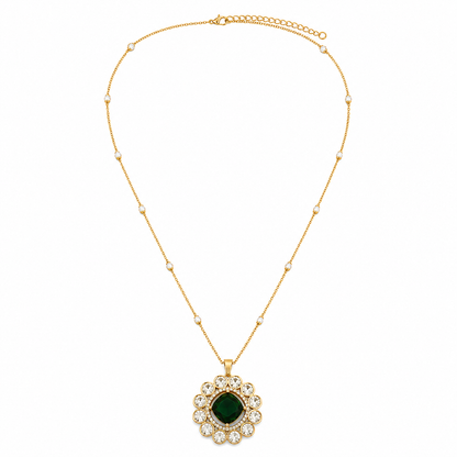Emerald Royale Pendant Set (50154)