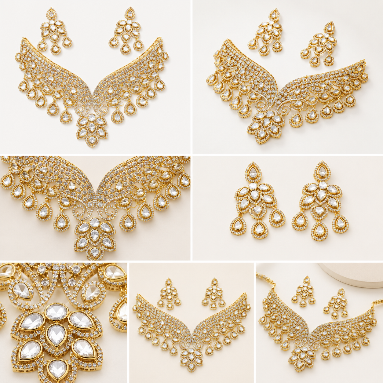 Golden Veil Jewellery Set