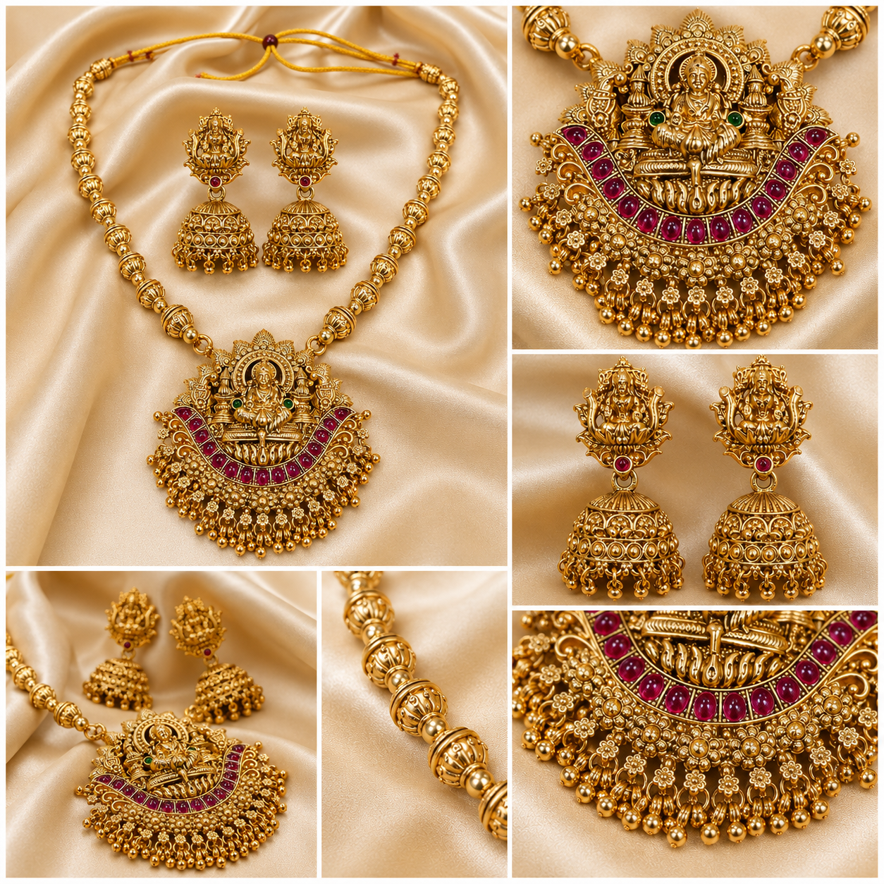 Mahalakshmi Vaibhavam Necklace Set