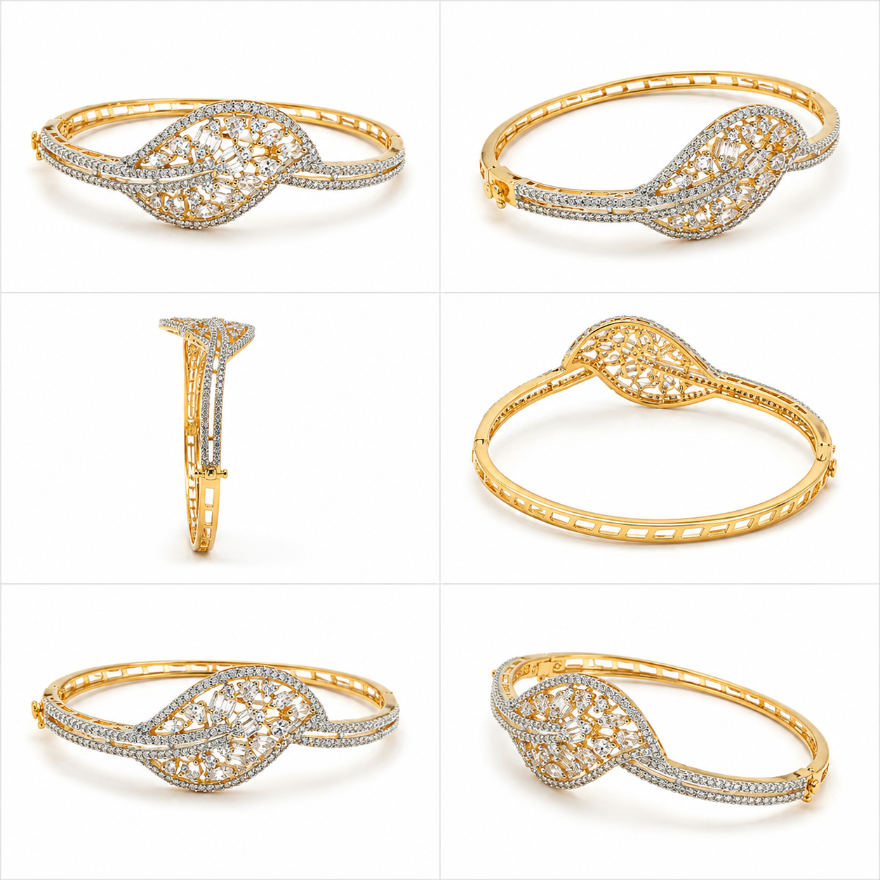 Celestia Leaf Bracelet (50473)