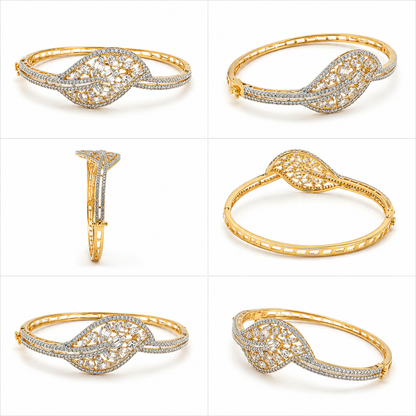 Celestia Leaf Bracelet (50473)