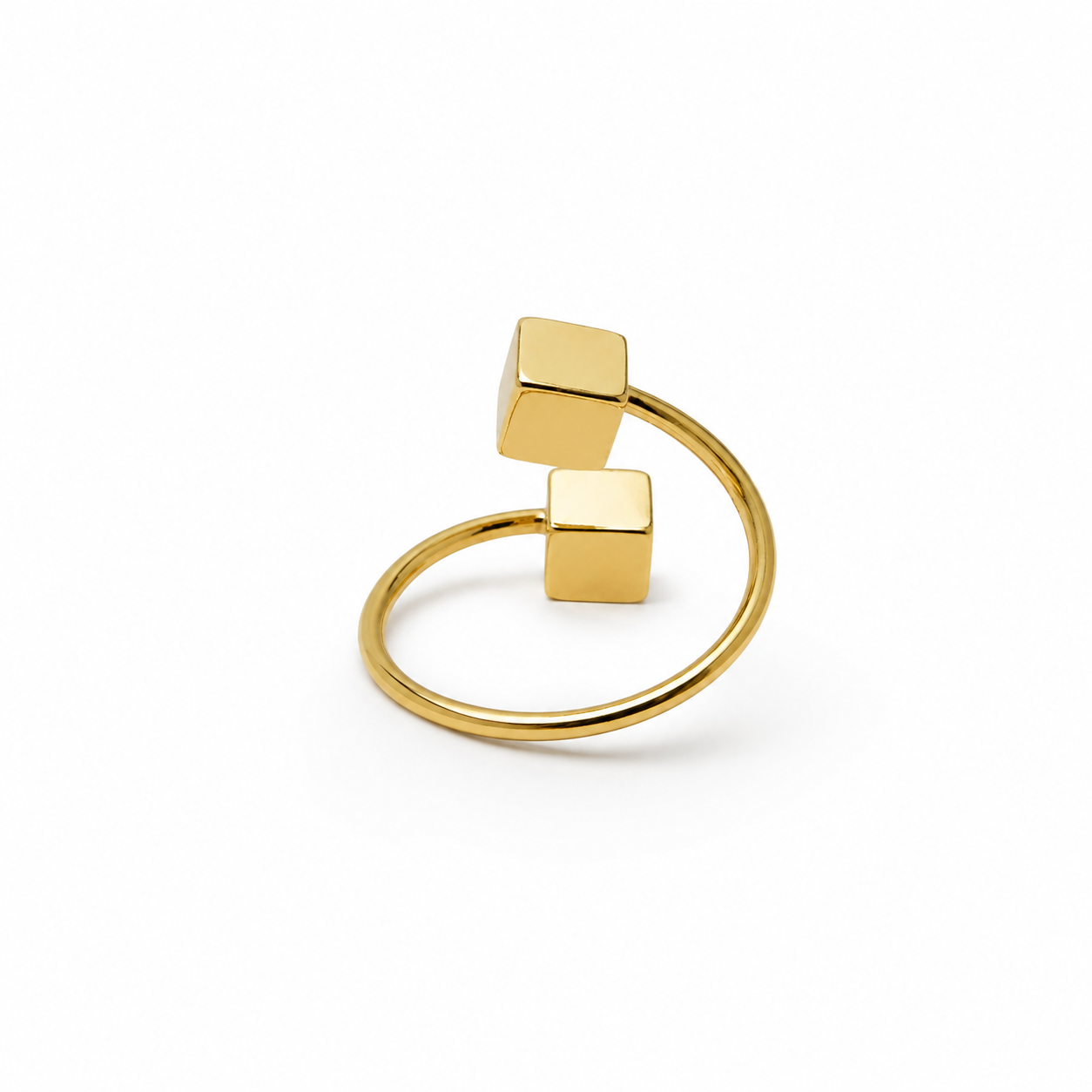 Duo Cube Ring