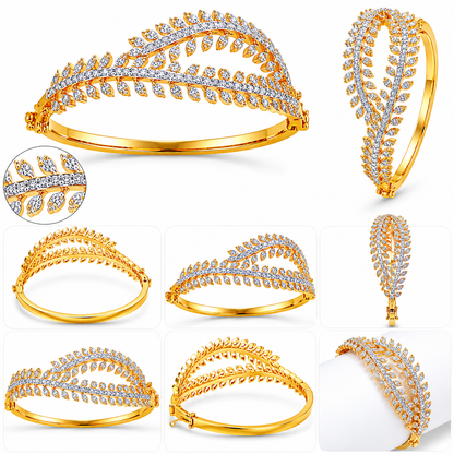 Golden Feather Grace Bracelet (54713)
