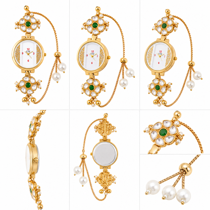 Pearl Petal Elegance Watch (53448)