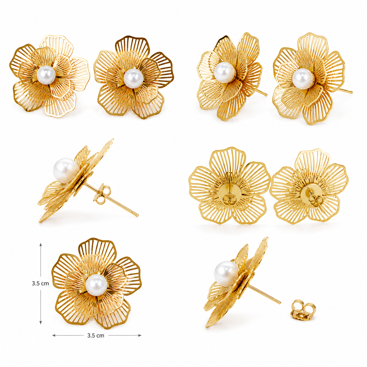 Pearl Bloom Flora Earrings (52400)