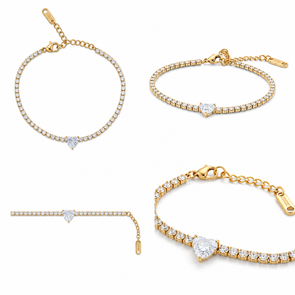 Heartlight Tennis Bracelet (52225)