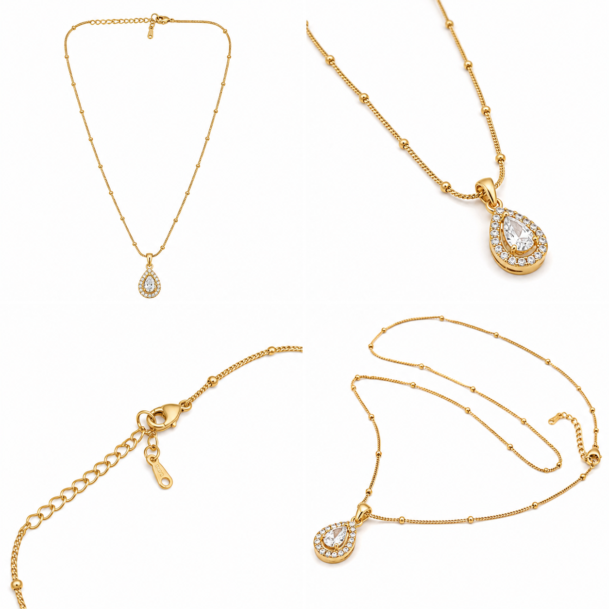 Pearlight Teardrop Pendant (51875)