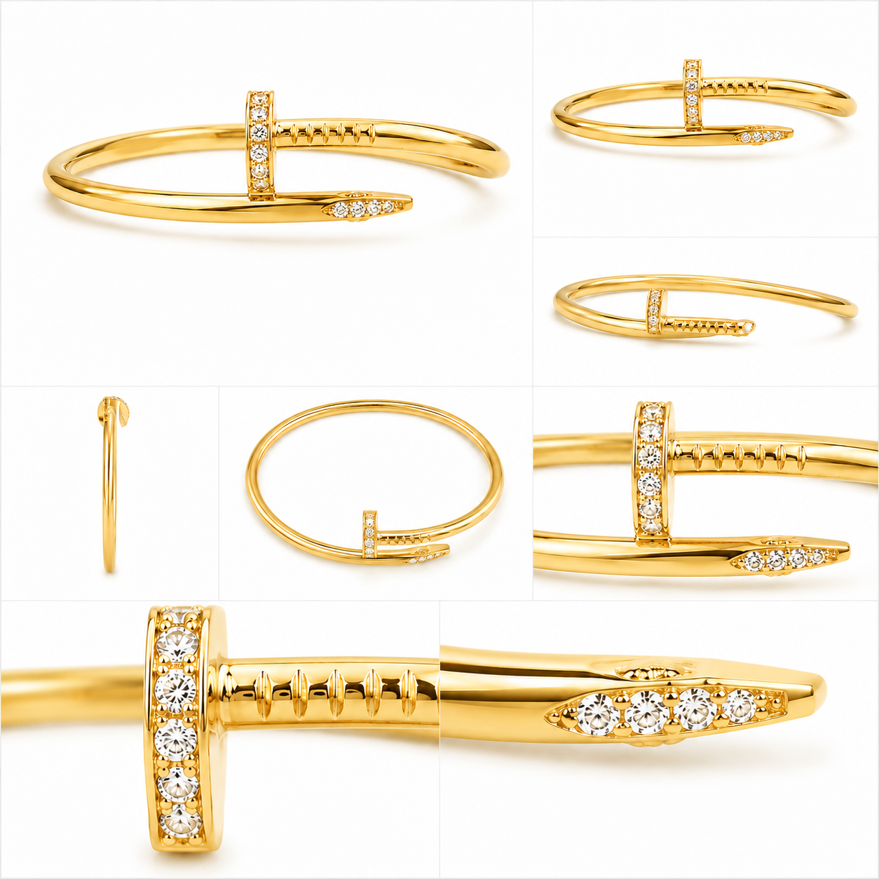 ABHUSHANAM Éclat Nail Bracelet