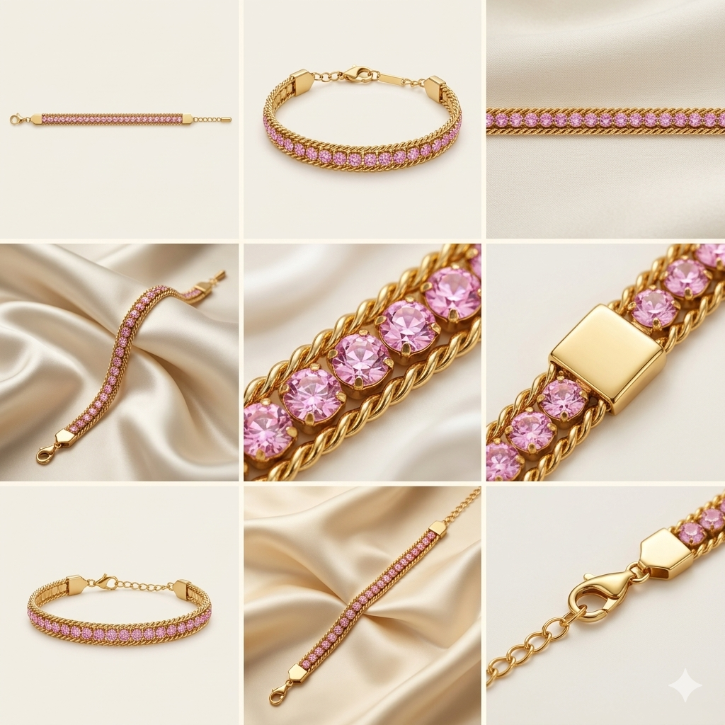 The Noor Blush Bracelet (52213)