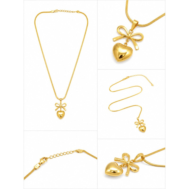 The Sweetheart Bow Pendant (51876)