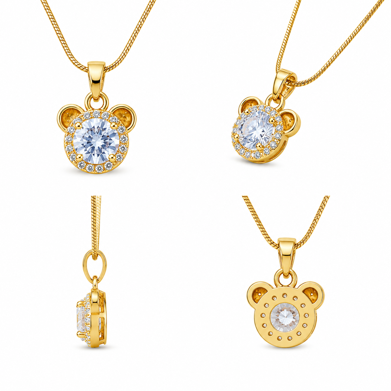 Twinkle Bear Charm Pendant (51861)