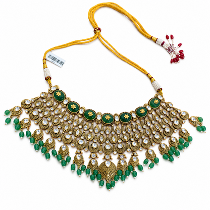 Imperial Emerald Royale  Bridal Set  (52001)