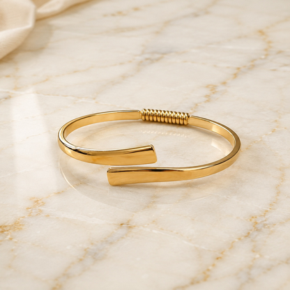 Polished Open Cuff Bracelet for Women (58737)