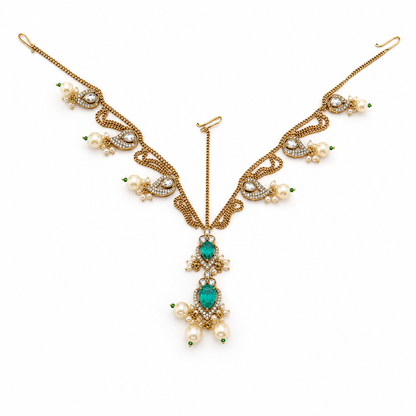 The Peacock Treasure Bridal Set  (44594)