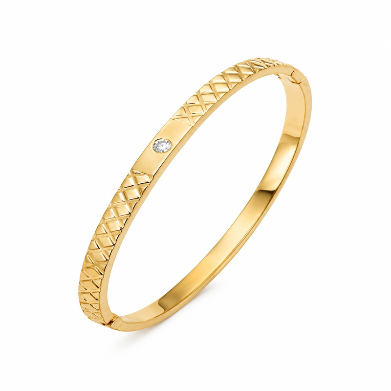 Gold Lattice Bracelet (57444)