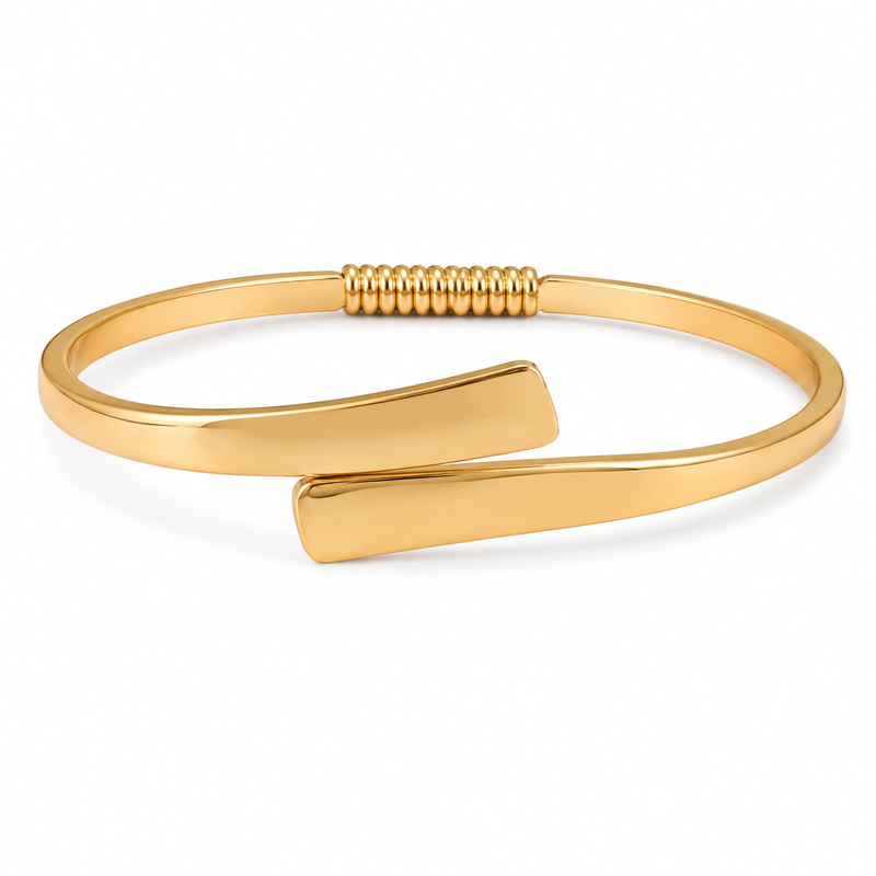 Polished Open Cuff Bracelet for Women (58737)
