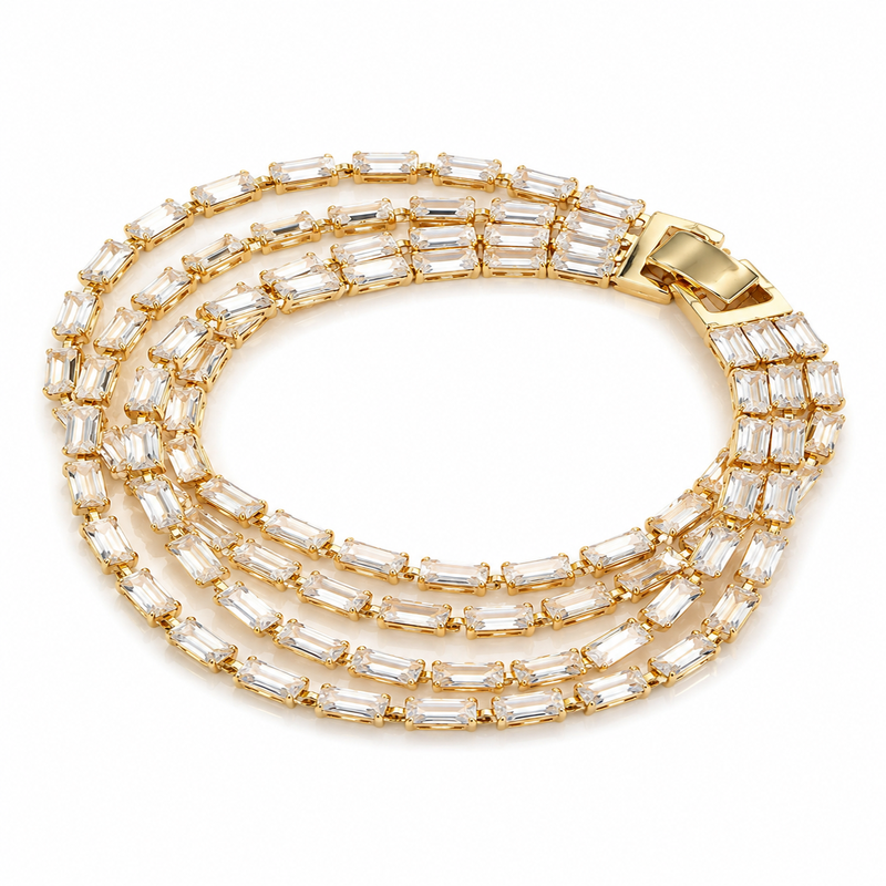 Women’s Premium Layered Stone Bracelet (58772)