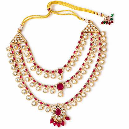 Imperial Ruby Majesty Bridal Set (44587)