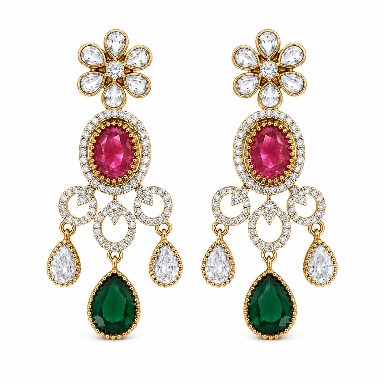 Imperial Kundan Victorian Set (55146)