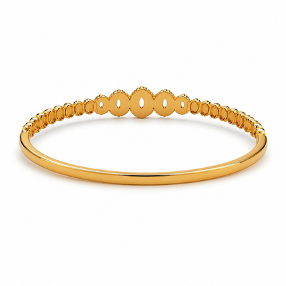 Statement Stone Studded Gold Bracelet for Women (58731)