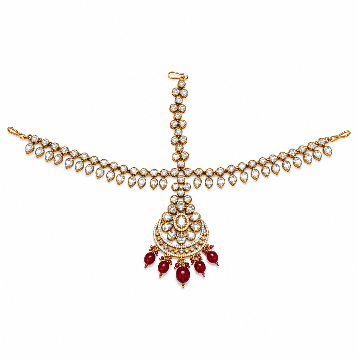 Gulnaar Royale Kundan Bridal Set (32910)