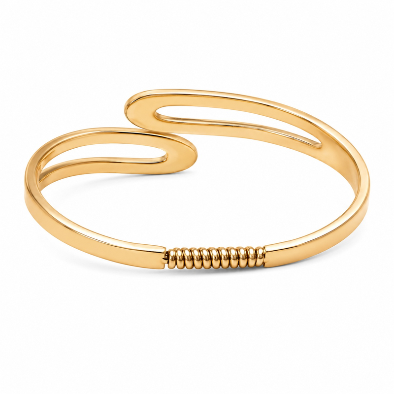 Stylish Sculptural Loop Bracelet for Women (58730)