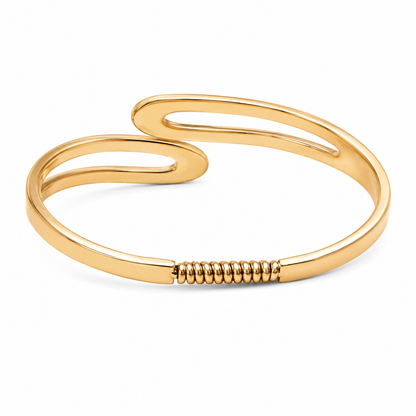 Stylish Sculptural Loop Bracelet for Women (58730)